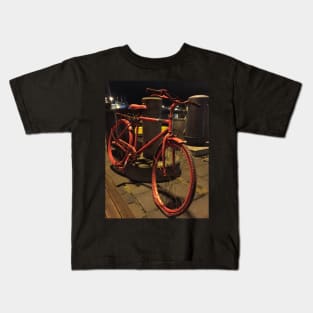 Need a new Bike?  Cyclists and Bikers remember to pump your Tyres!! Kids T-Shirt